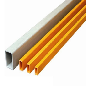 Composite FRP Fiberglass Hollow Pipe Fiberglass Tubing  Pultruded circular 100mm square tube